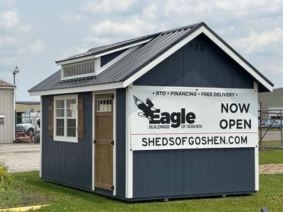 10x16 Cape Cod Shed #01792
