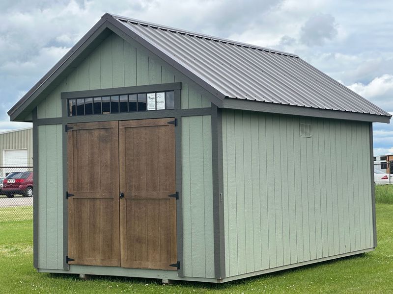 10x16 Deluxe Utility Shed #01473
