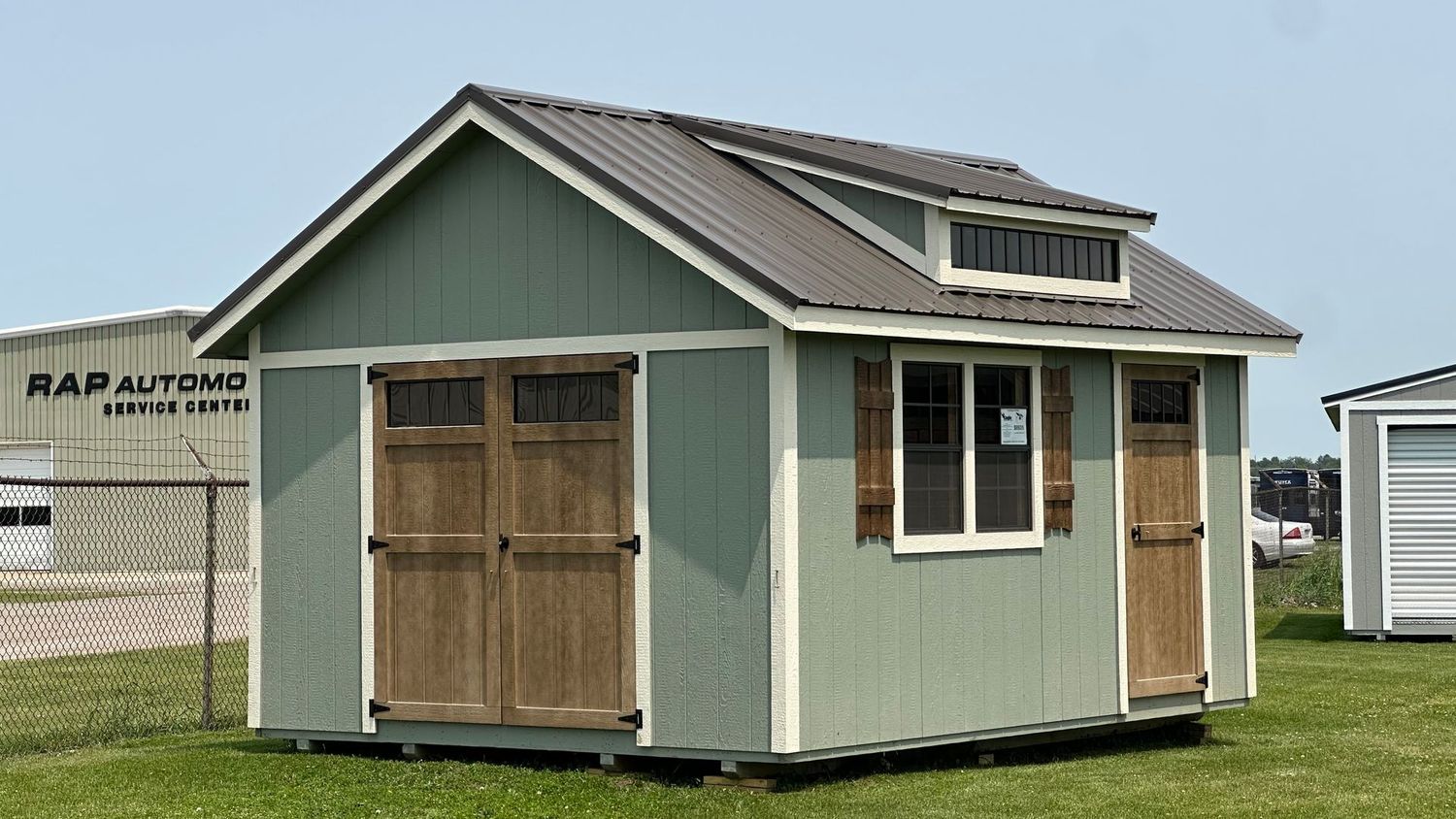 12x16 Cape Cod Shed #01754
