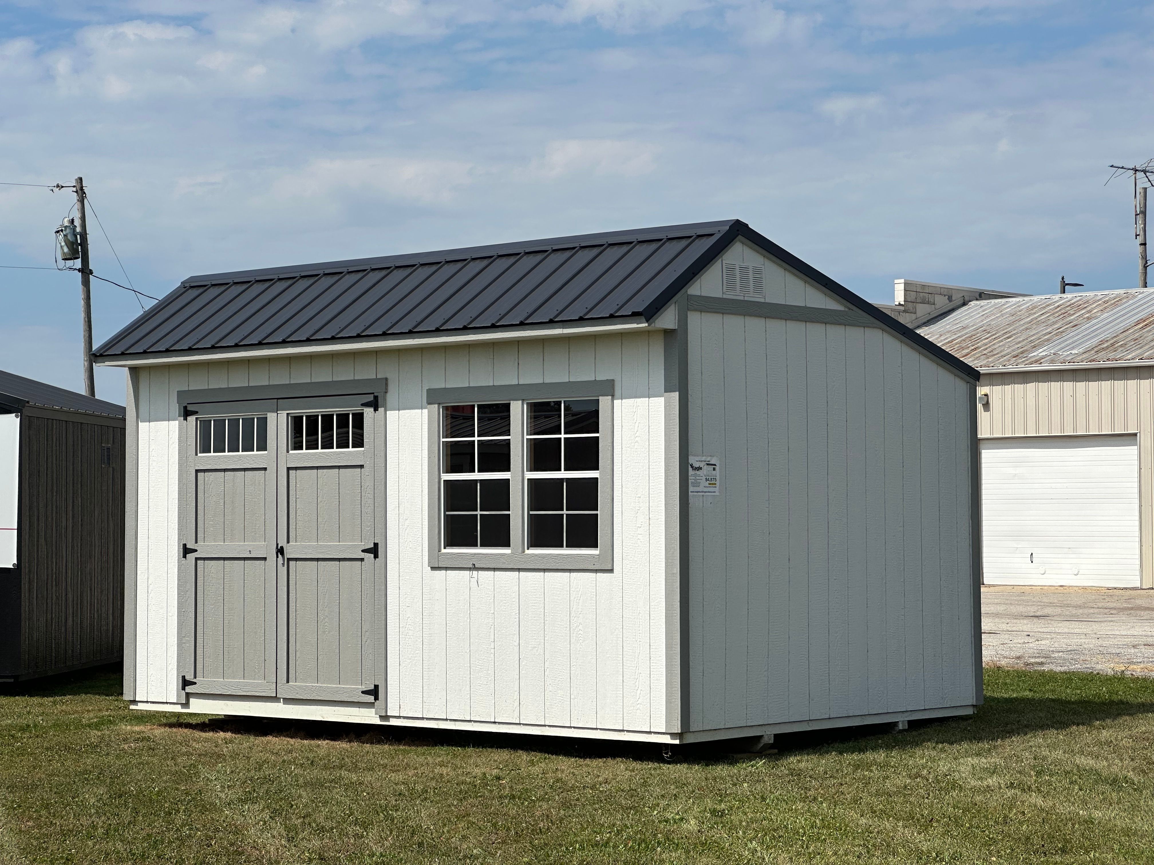 15% Sale 10x16 Cottage Shed #01629