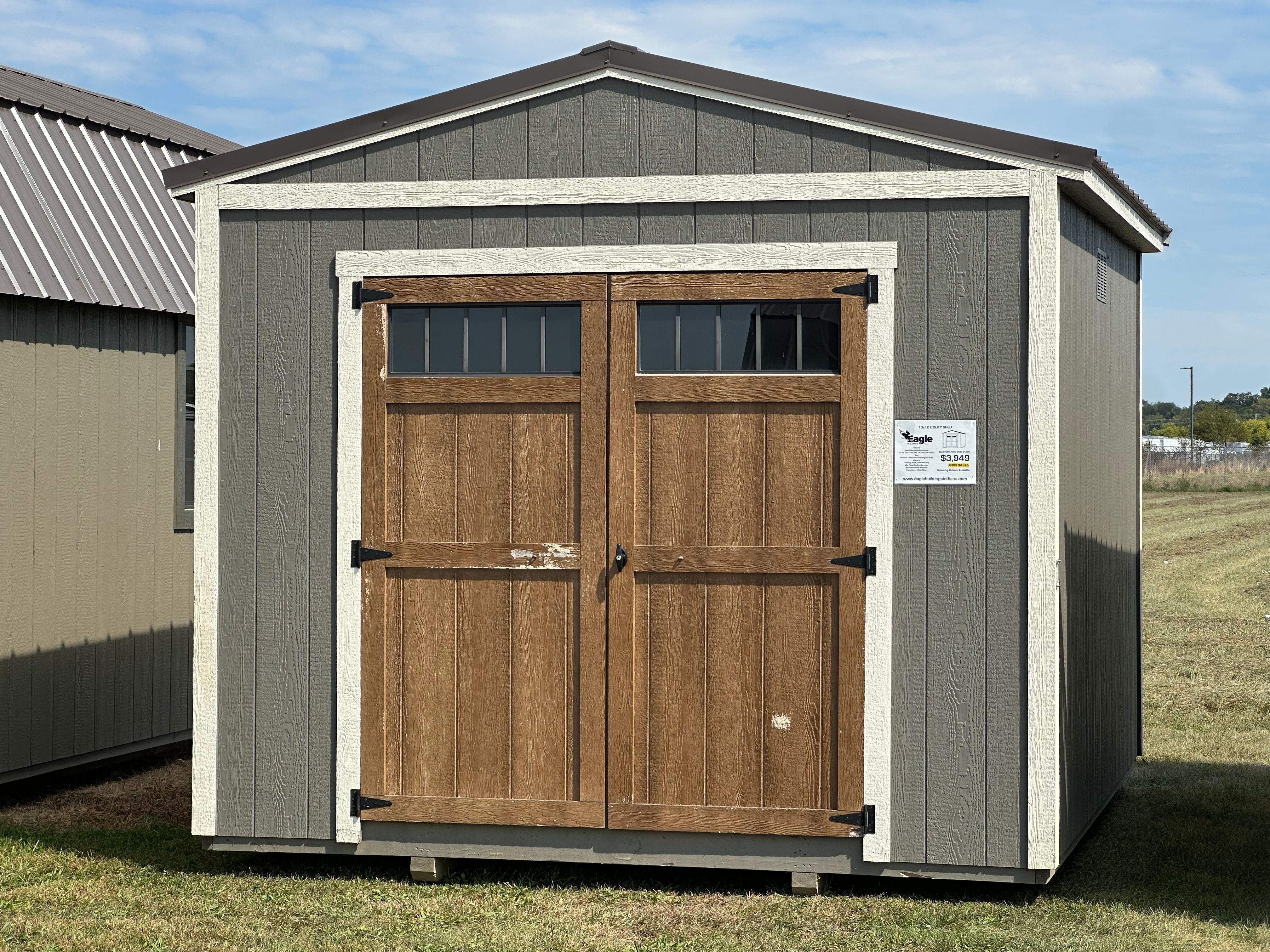 20% Sale 10x12 Utility Shed #01530