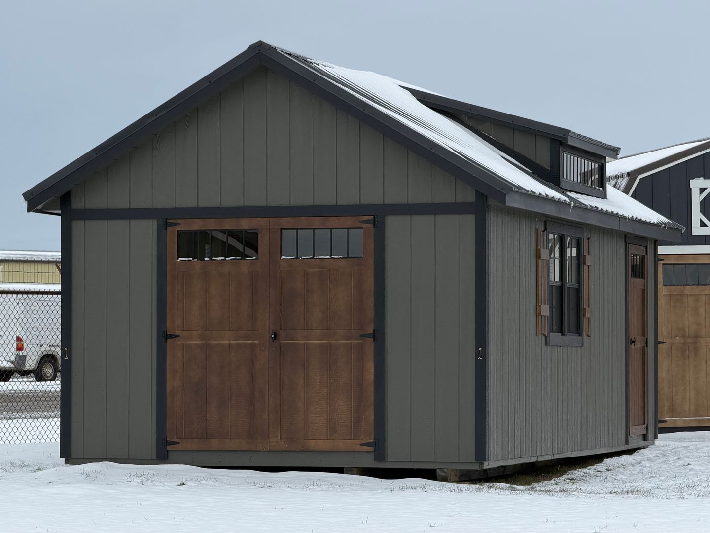 10% Sale 12x24 Cape Cod Shed #01901