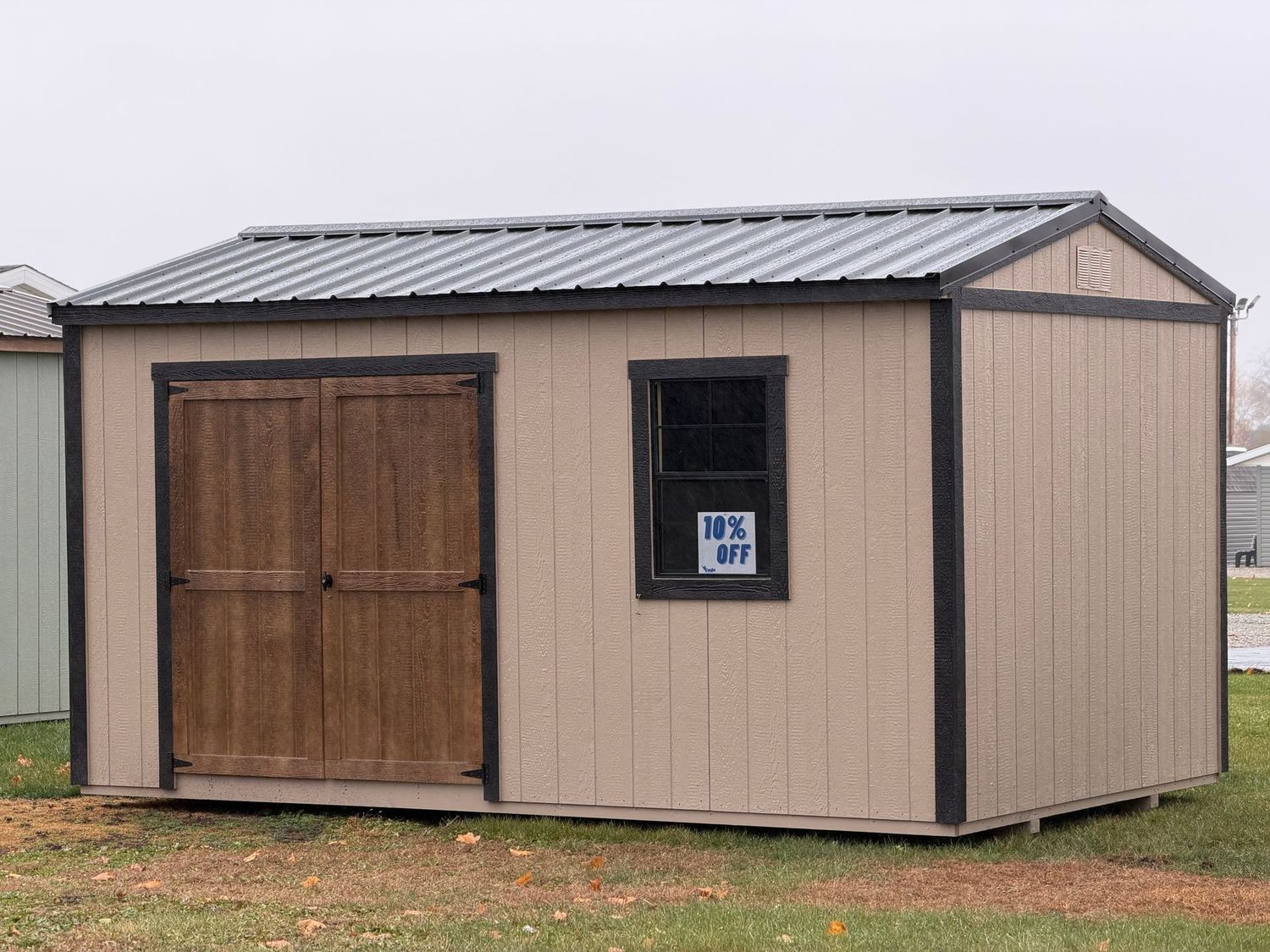 10% Sale 10x16 Garden Shed - Limited Edition Color 10% Sale 10x16 Garden Shed - Limited Edition Color