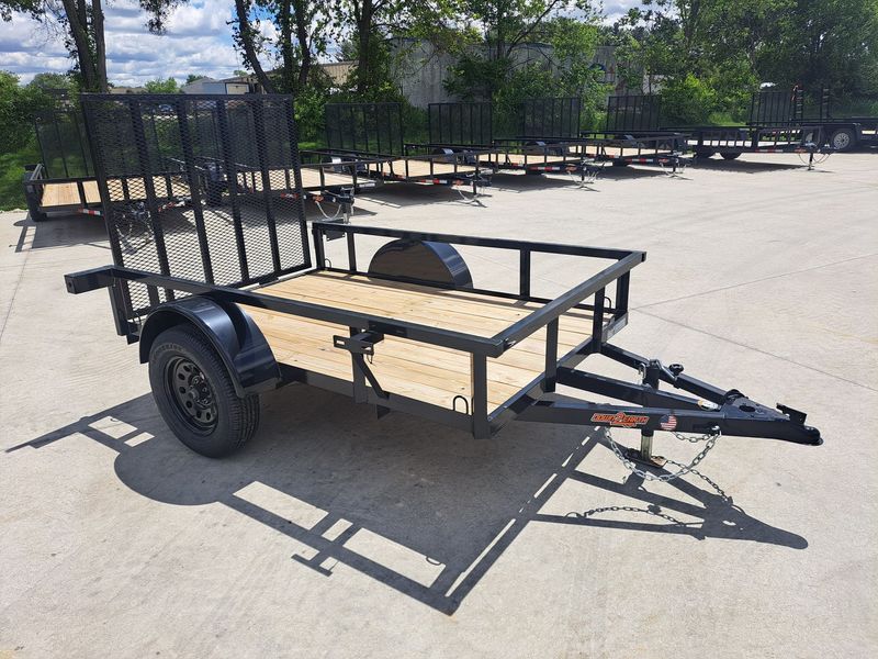 5X8 Single Axle Utility