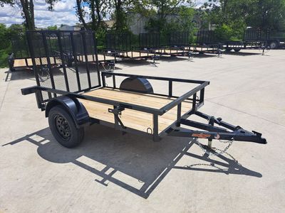 5X8 Single Axle Utility