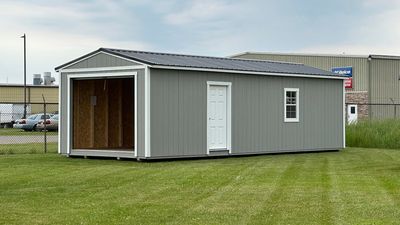 12x32 Portable Garage #01762 12x32 Portable Garage #01762