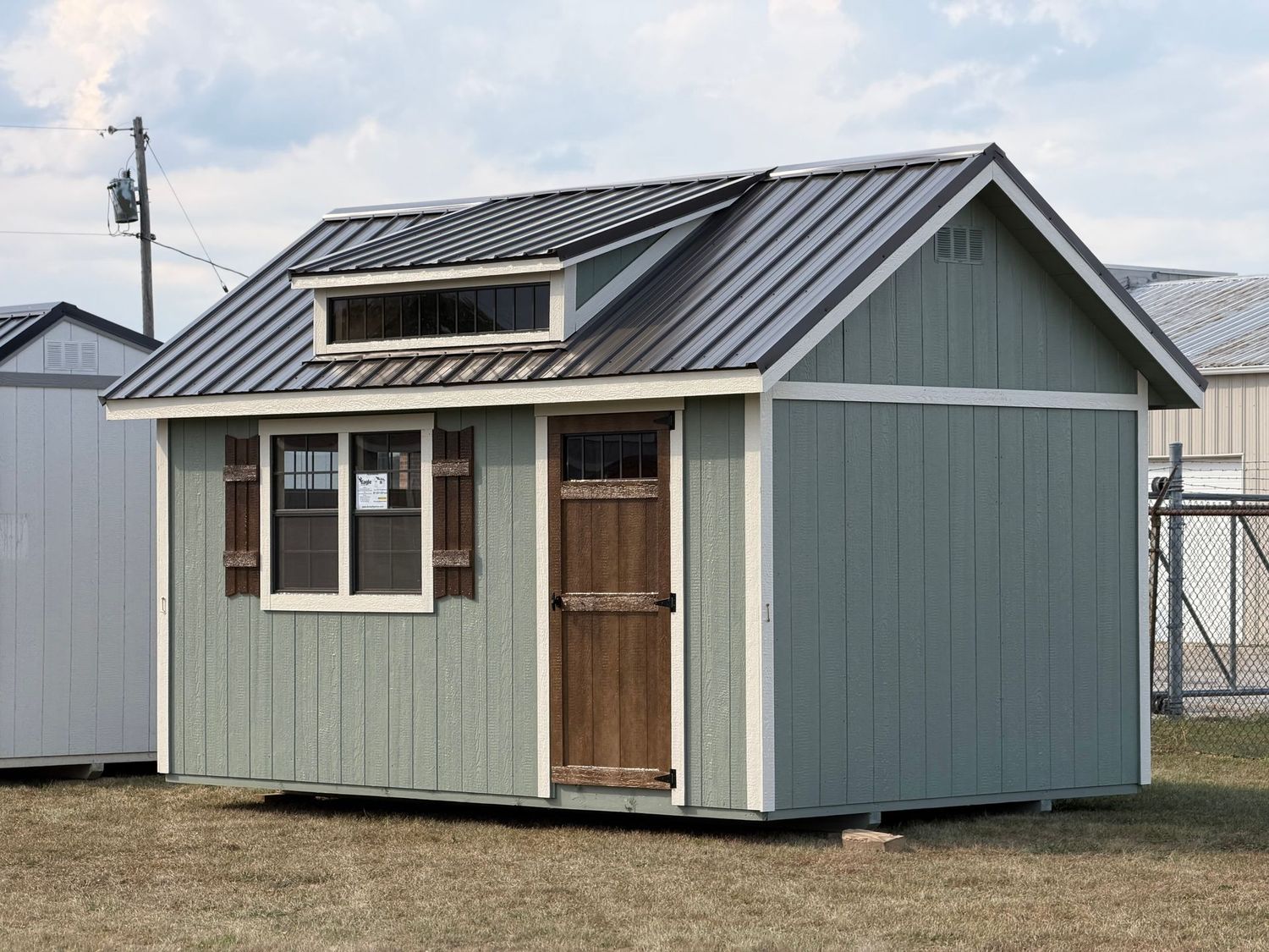 10x16 Cape Cod Shed #01875