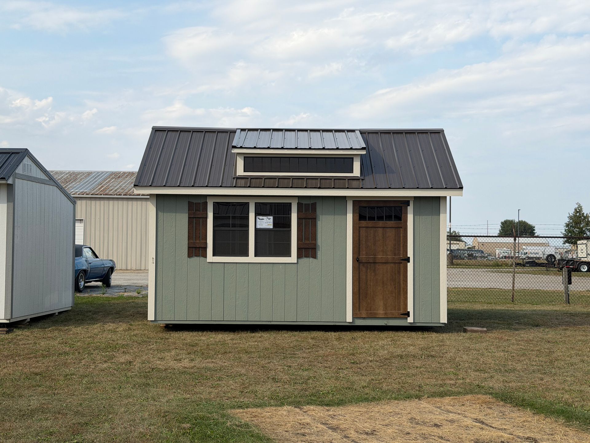 10x16 Cape Cod Shed #01875