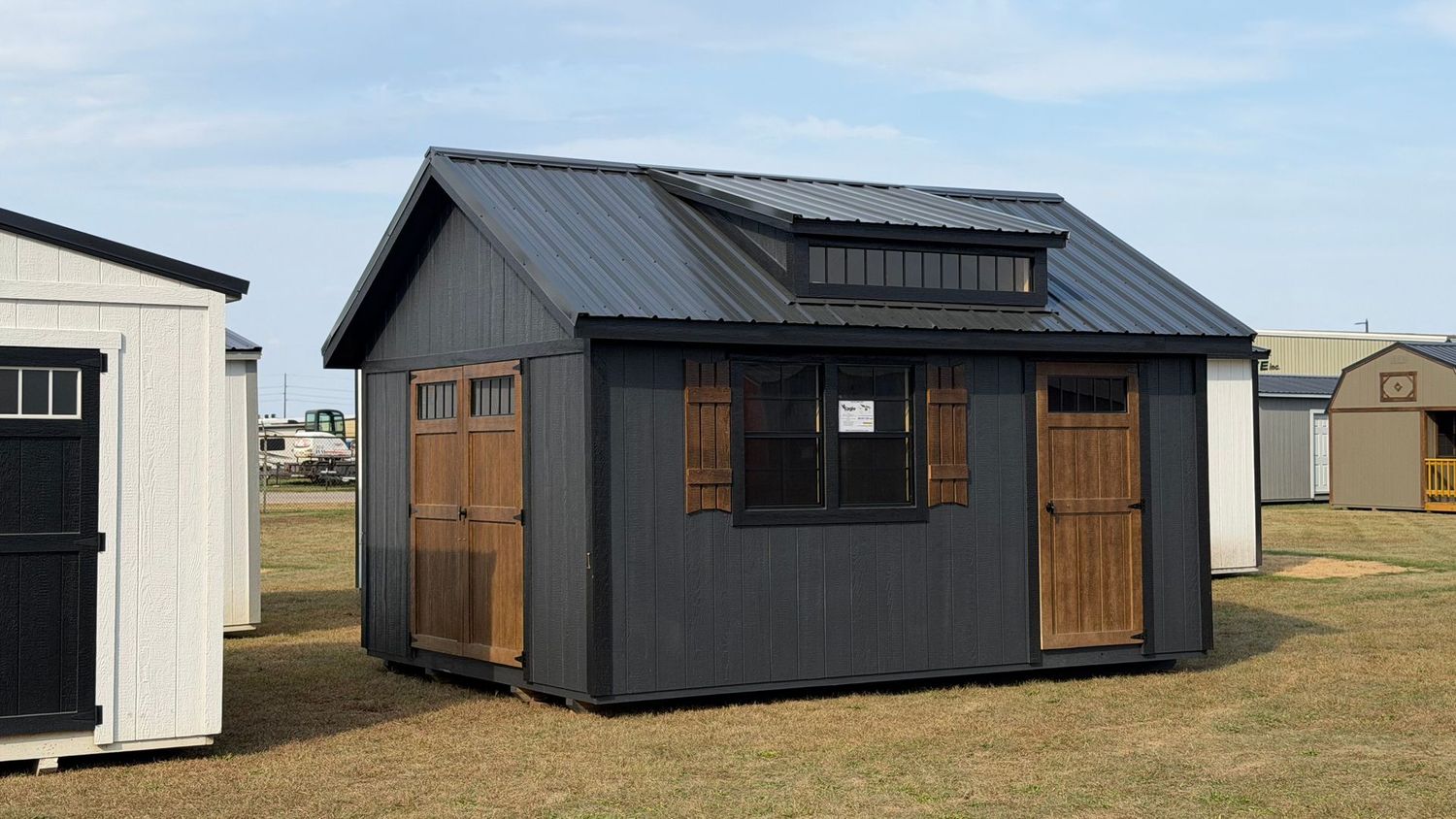 12x16 Cape Cod Shed #01872