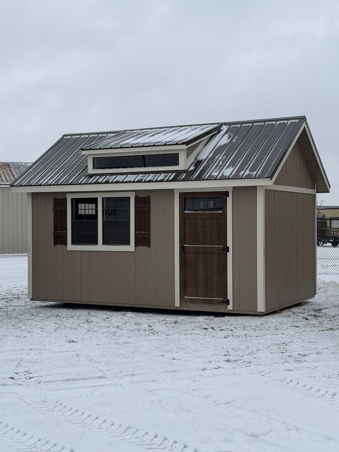 10x16 Cape Cod Shed #01924
