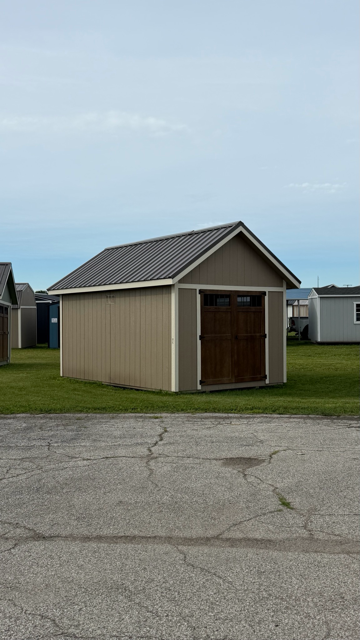10x16 Cape Cod Shed #01924