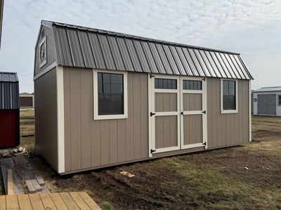 10x20 Lofted Garden Shed #01934 10x20 Lofted Garden Shed #01934