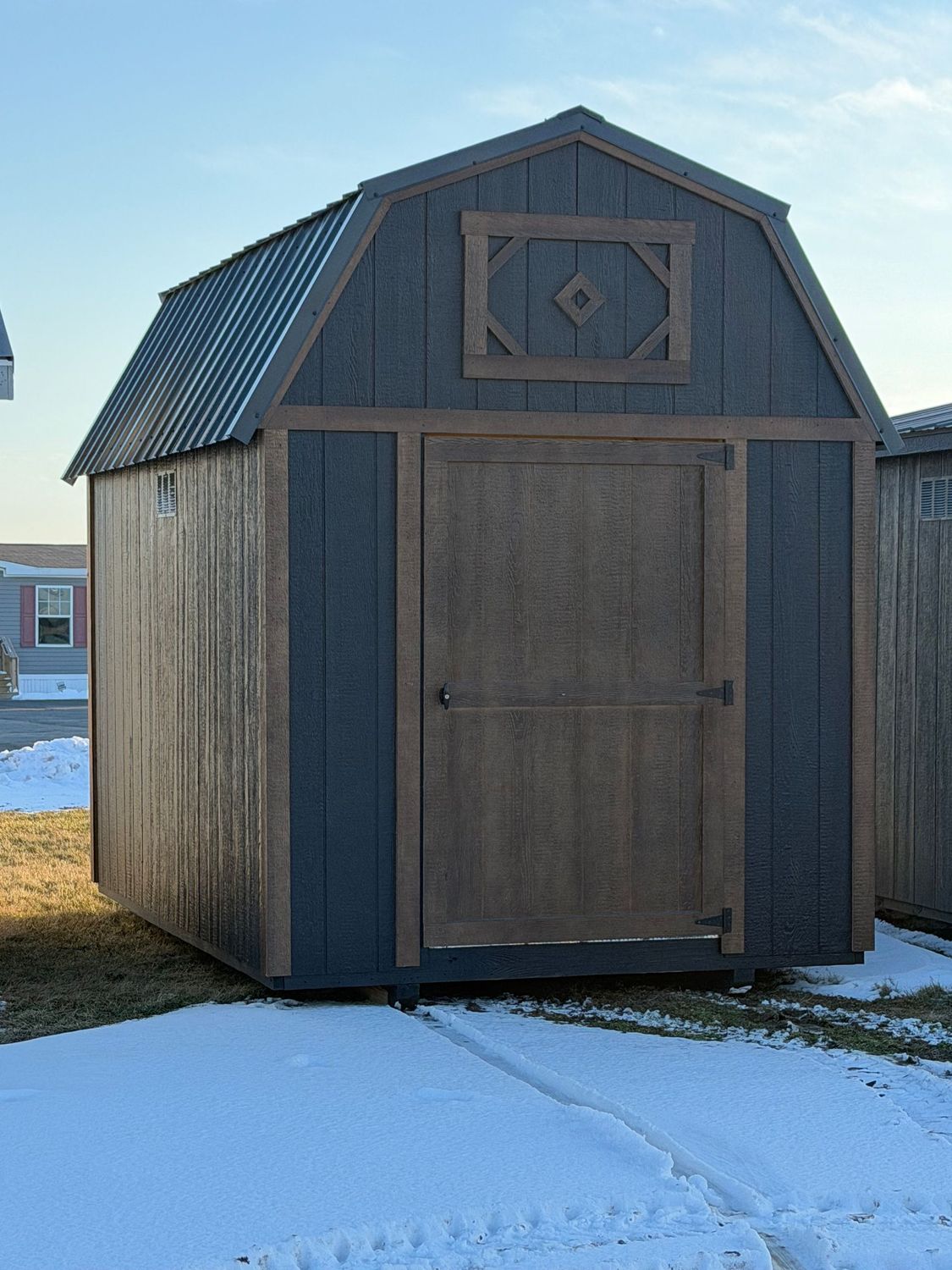 8x12 Lofted Barn #01918