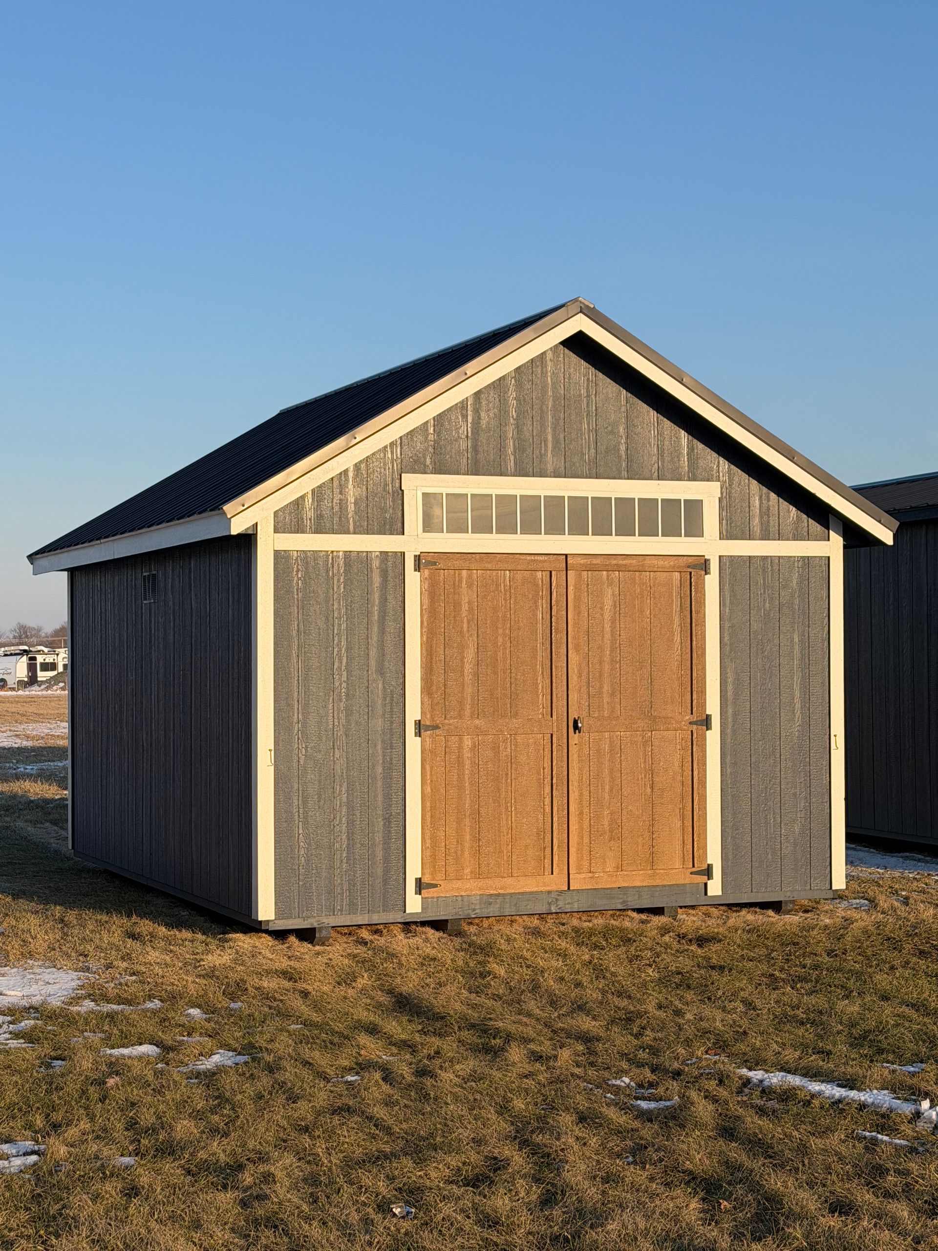 12x16 Deluxe Utility Shed #01504