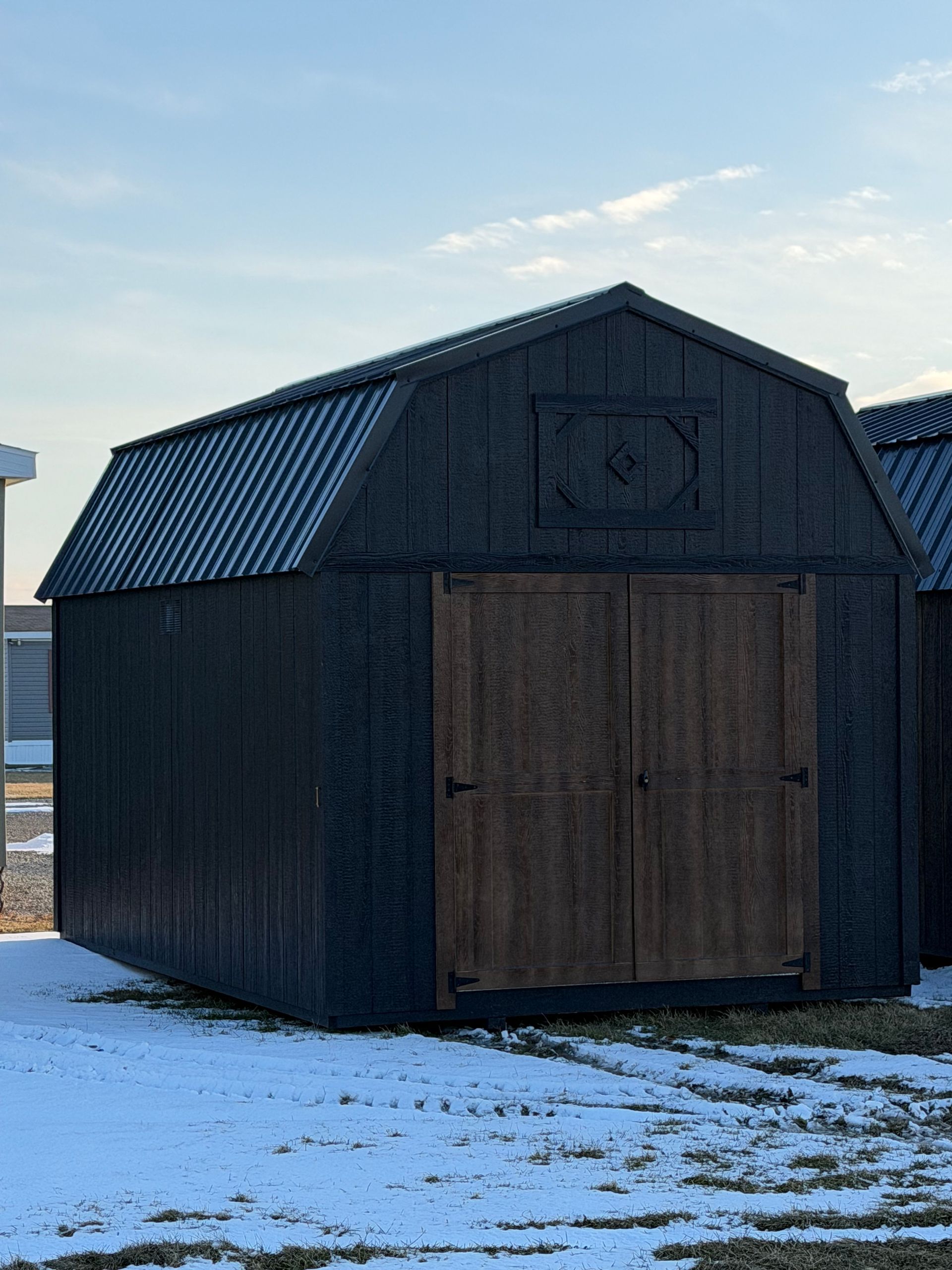 10x16 Lofted Barn #01858