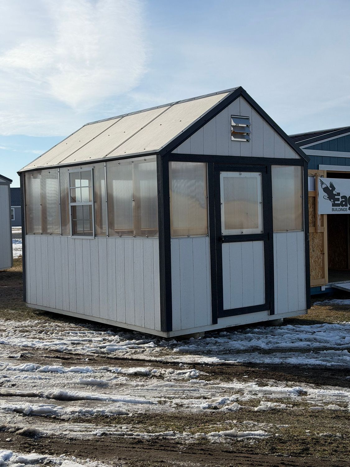 8x12 Green House #01632