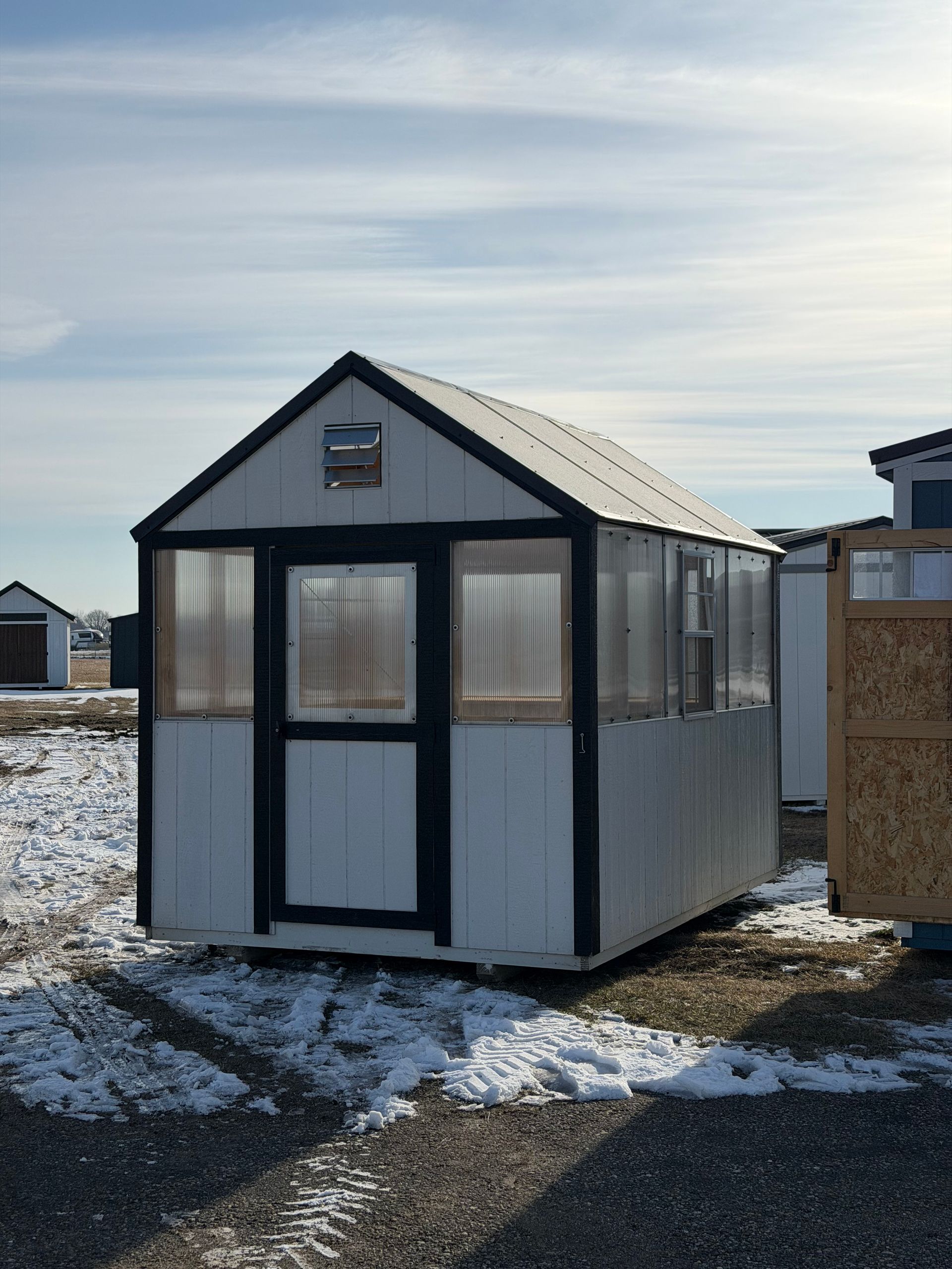 8x12 Green House #01632