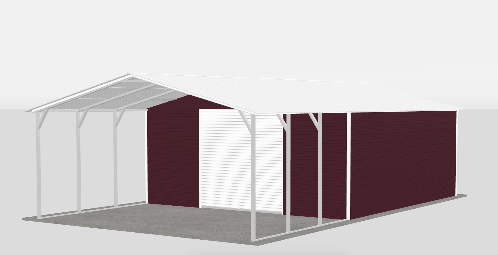 20x40x10 Utility Carport