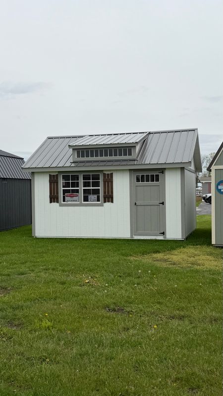 12x16 Cape Cod Shed #01903