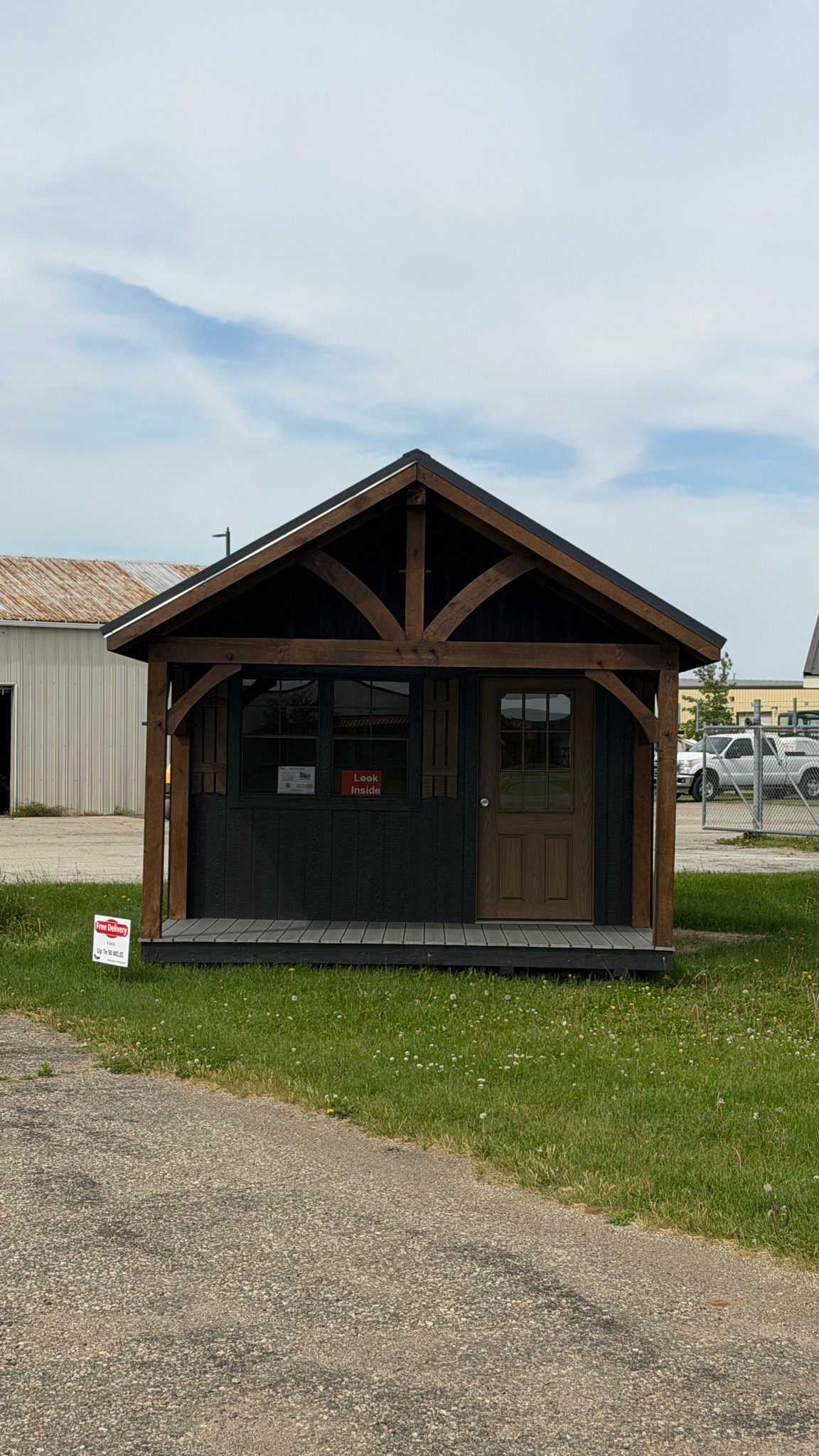 12x20 Deluxe Cabin #01940