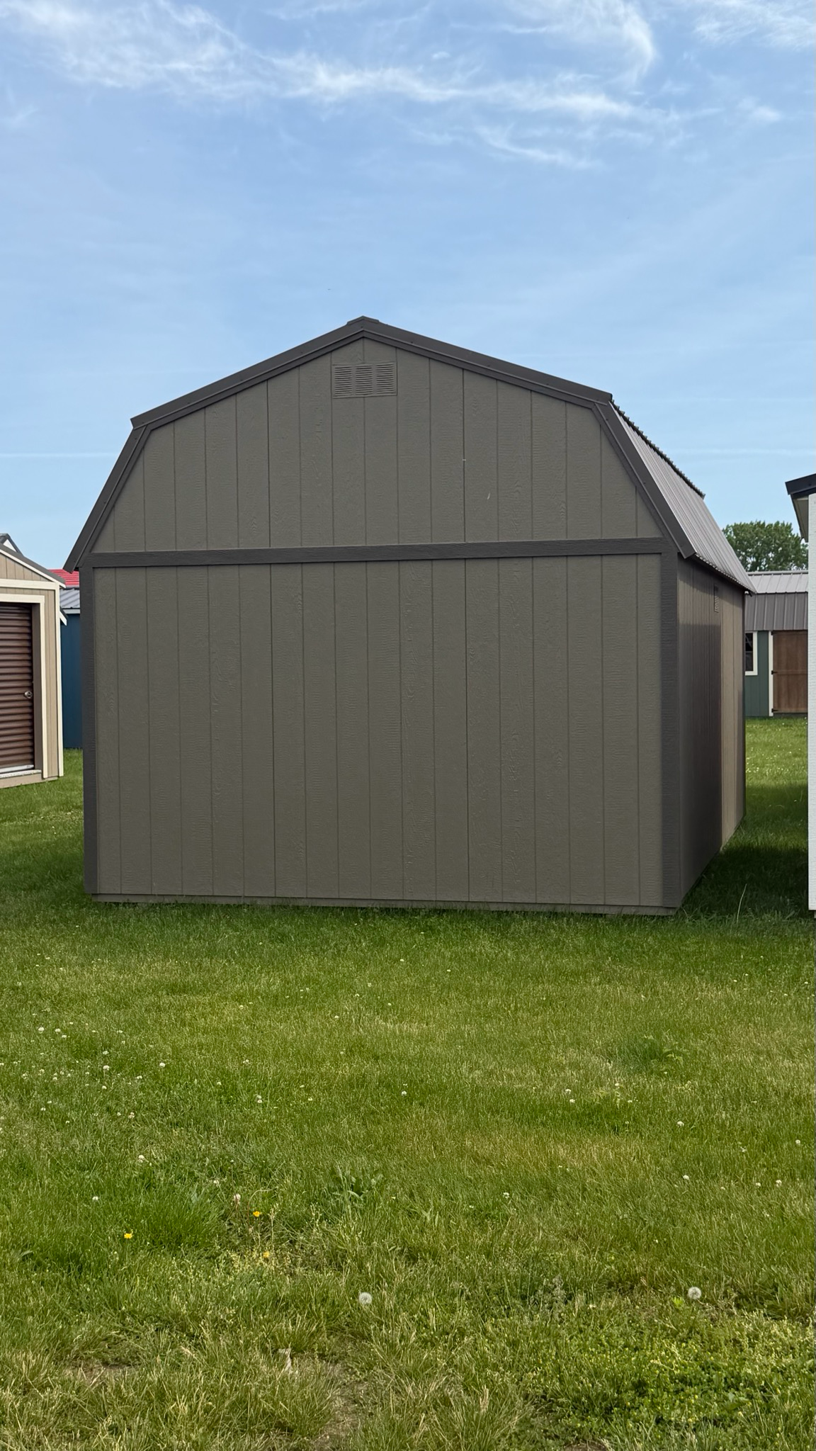 12x20 Lofted Garden Shed #01727