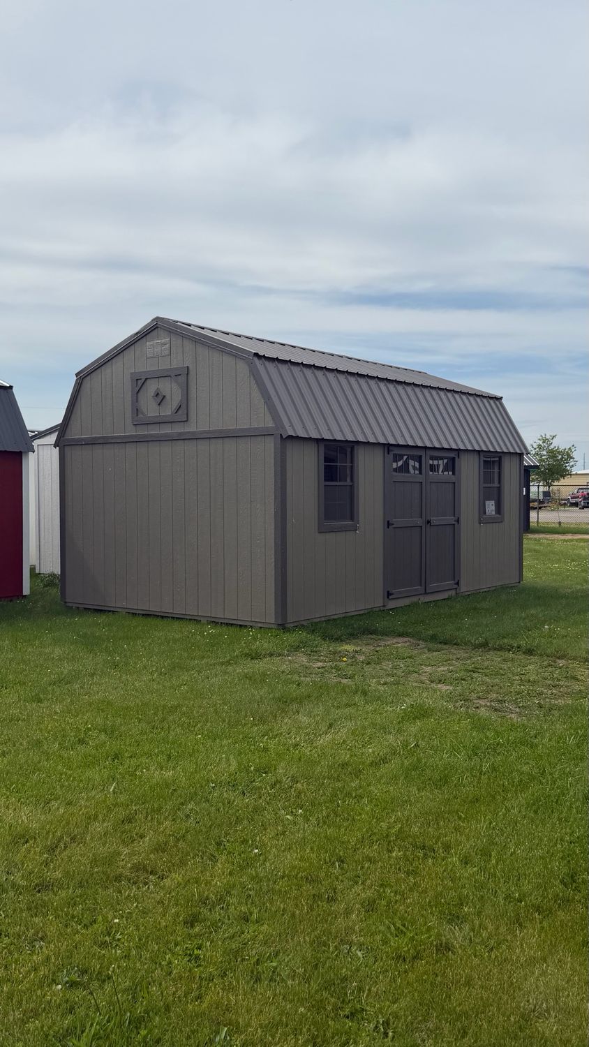 12x20 Lofted Garden Shed #01727 12x20 Lofted Garden Shed #01727
