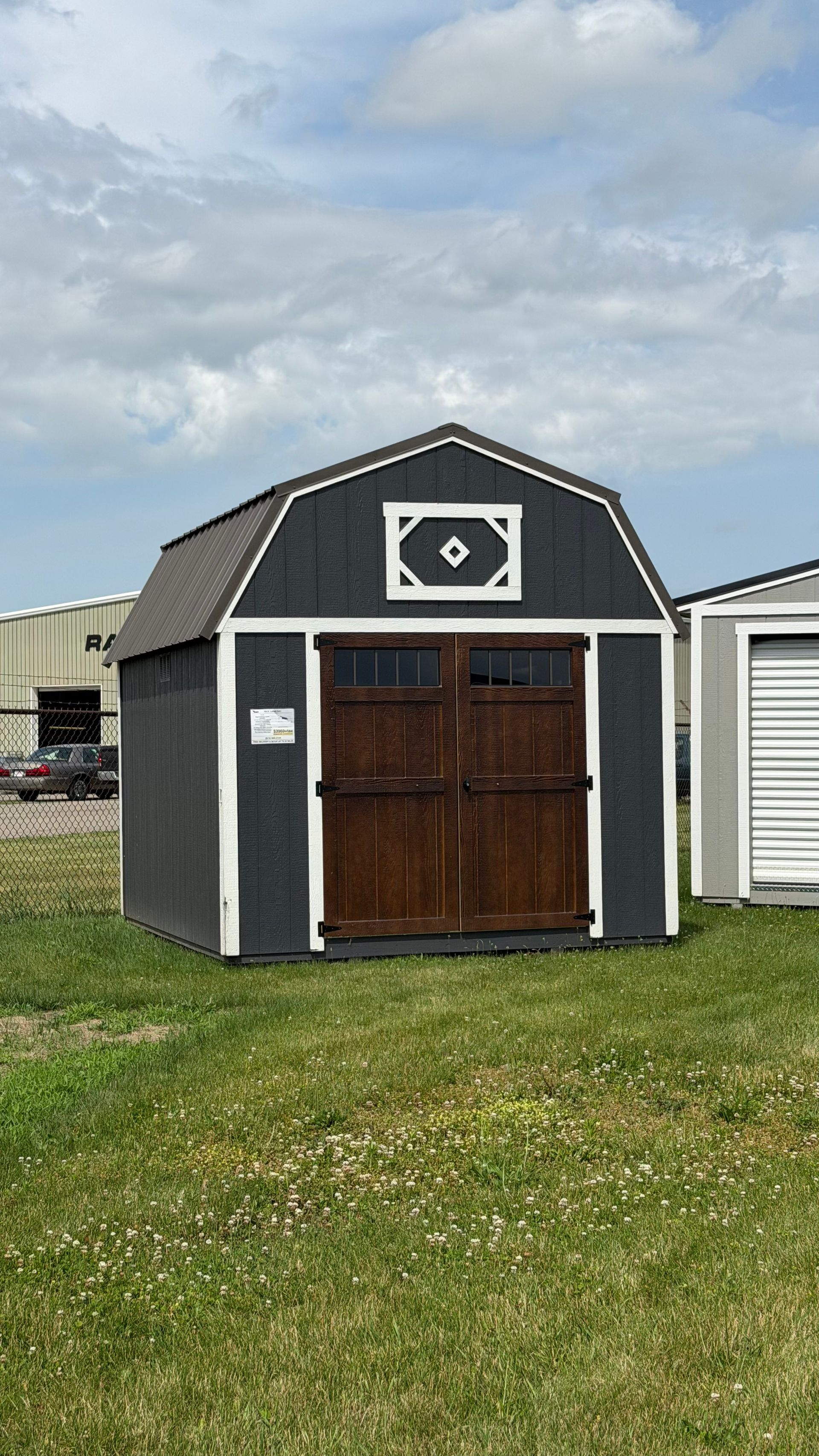 10x12 Lofted Barn #01524