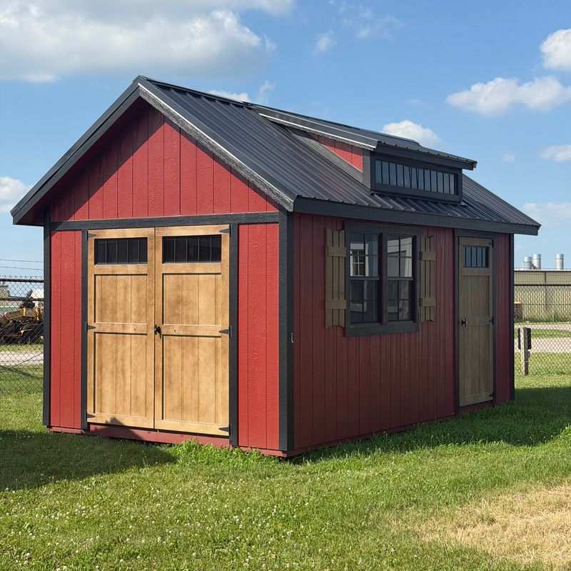 10x16 Cape Cod Shed #01728