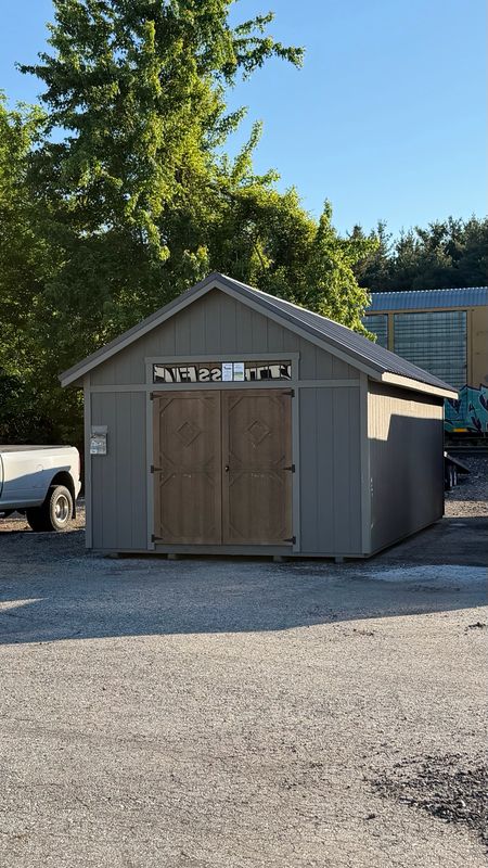 12x24 Deluxe Utility Shed #01460 12x24 Deluxe Utility Shed #01460