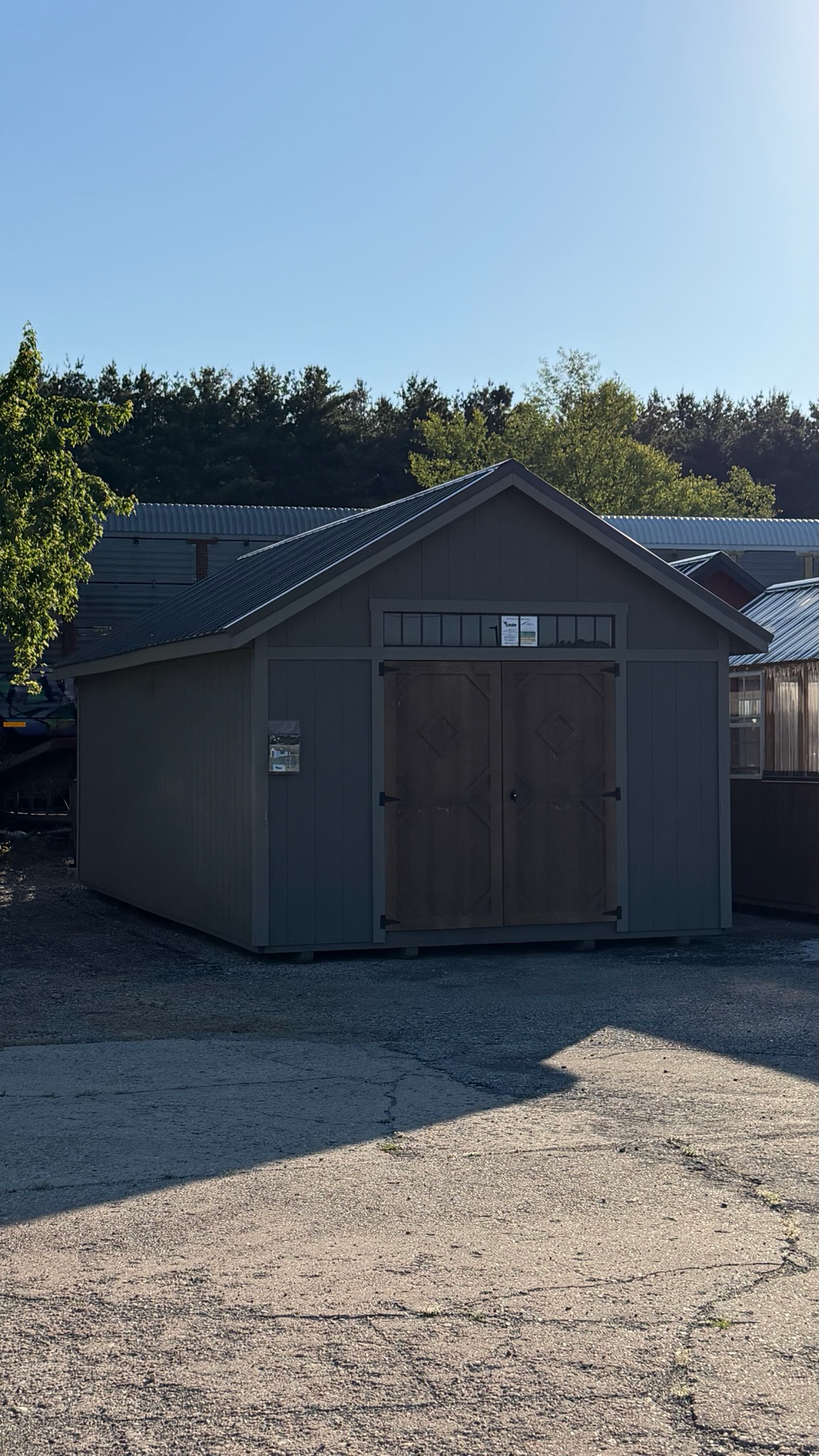 12x24 Deluxe Utility Shed #01460