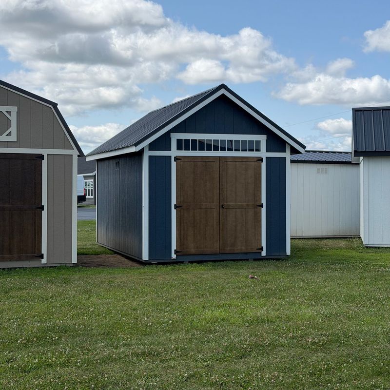 10x16 Deluxe Utility Shed #01641 10x16 Deluxe Utility Shed #01641