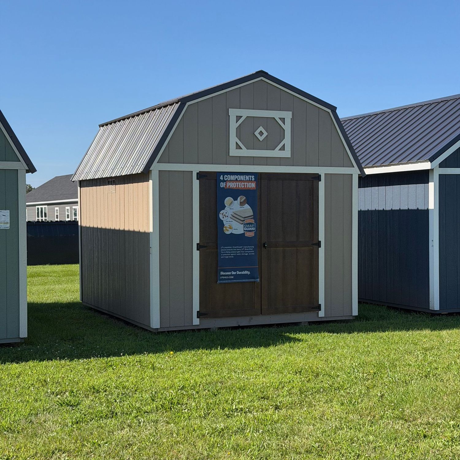 10x12 Lofted Barn #01917 10x12 Lofted Barn #01917