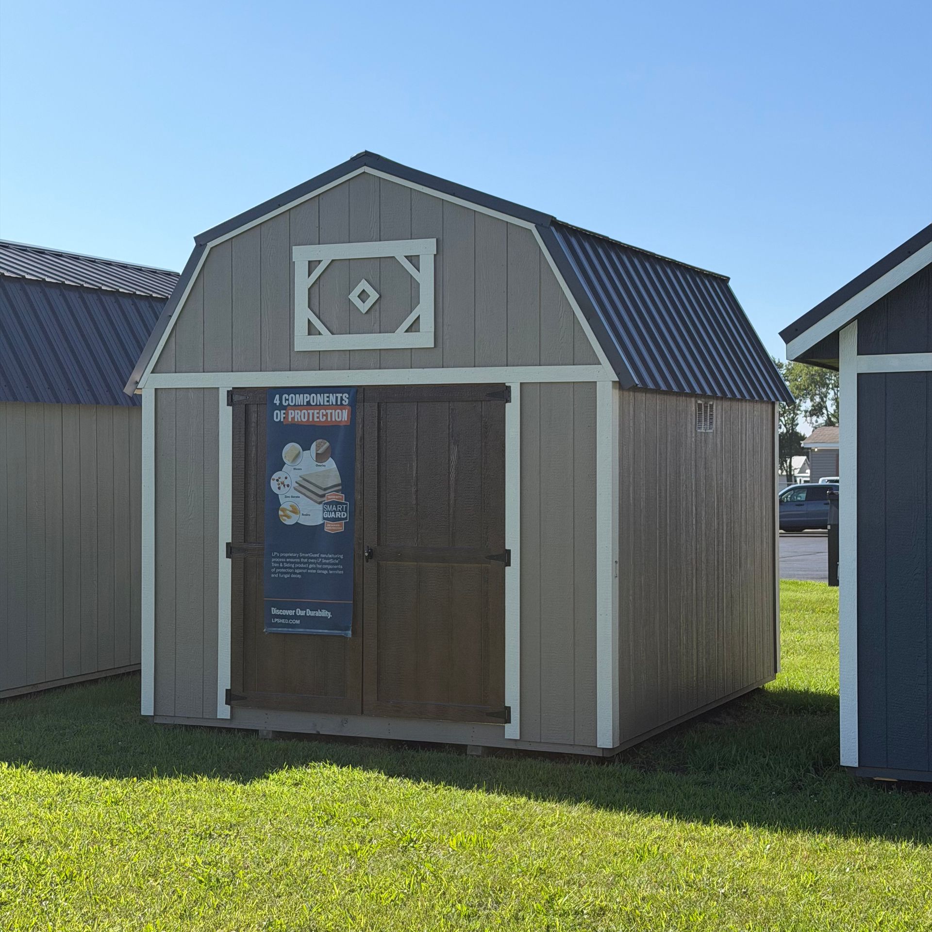 10x12 Lofted Barn #01917