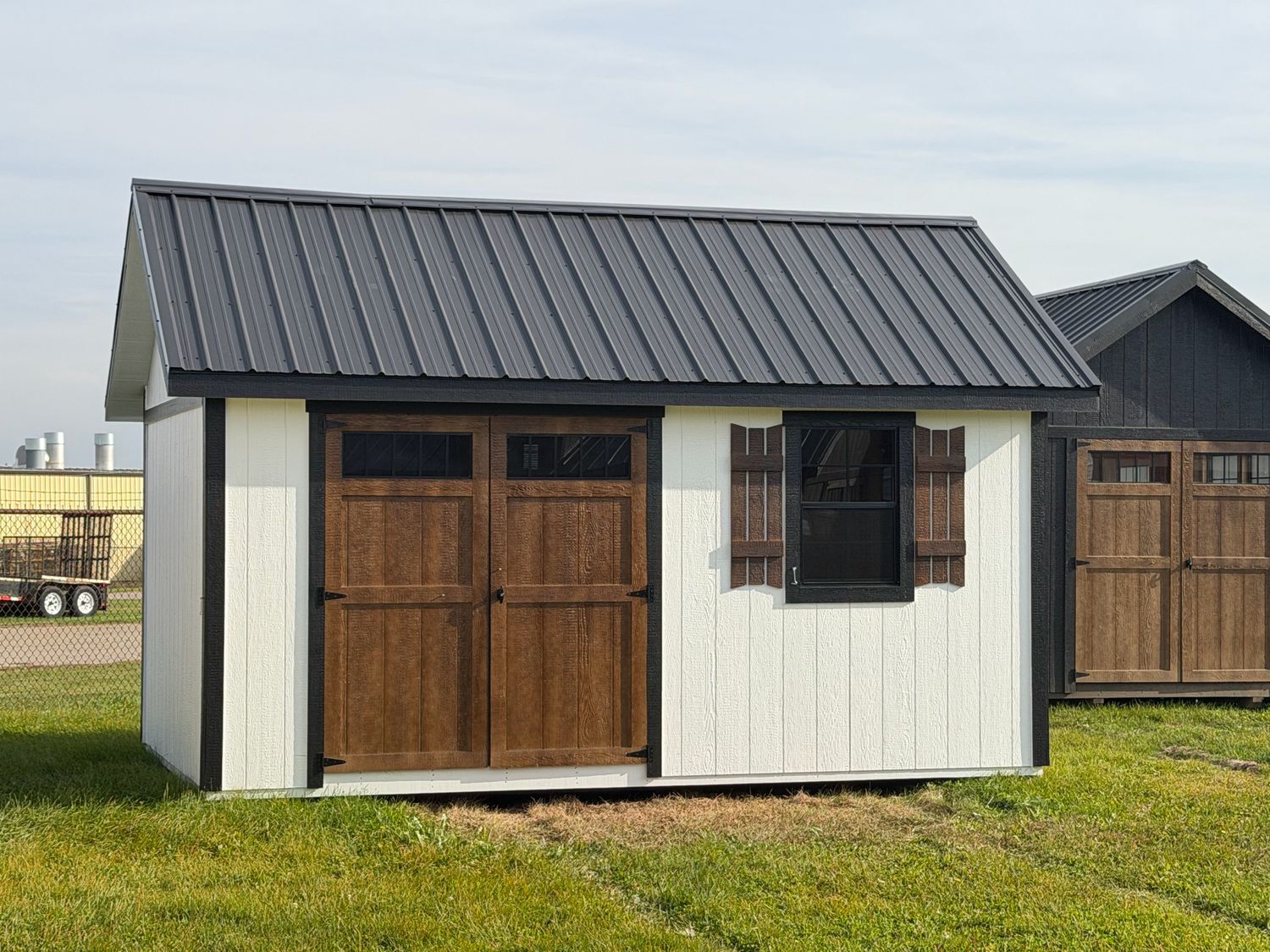 10x16 Deluxe Garden Shed #02062 10x16 Deluxe Garden Shed #02062