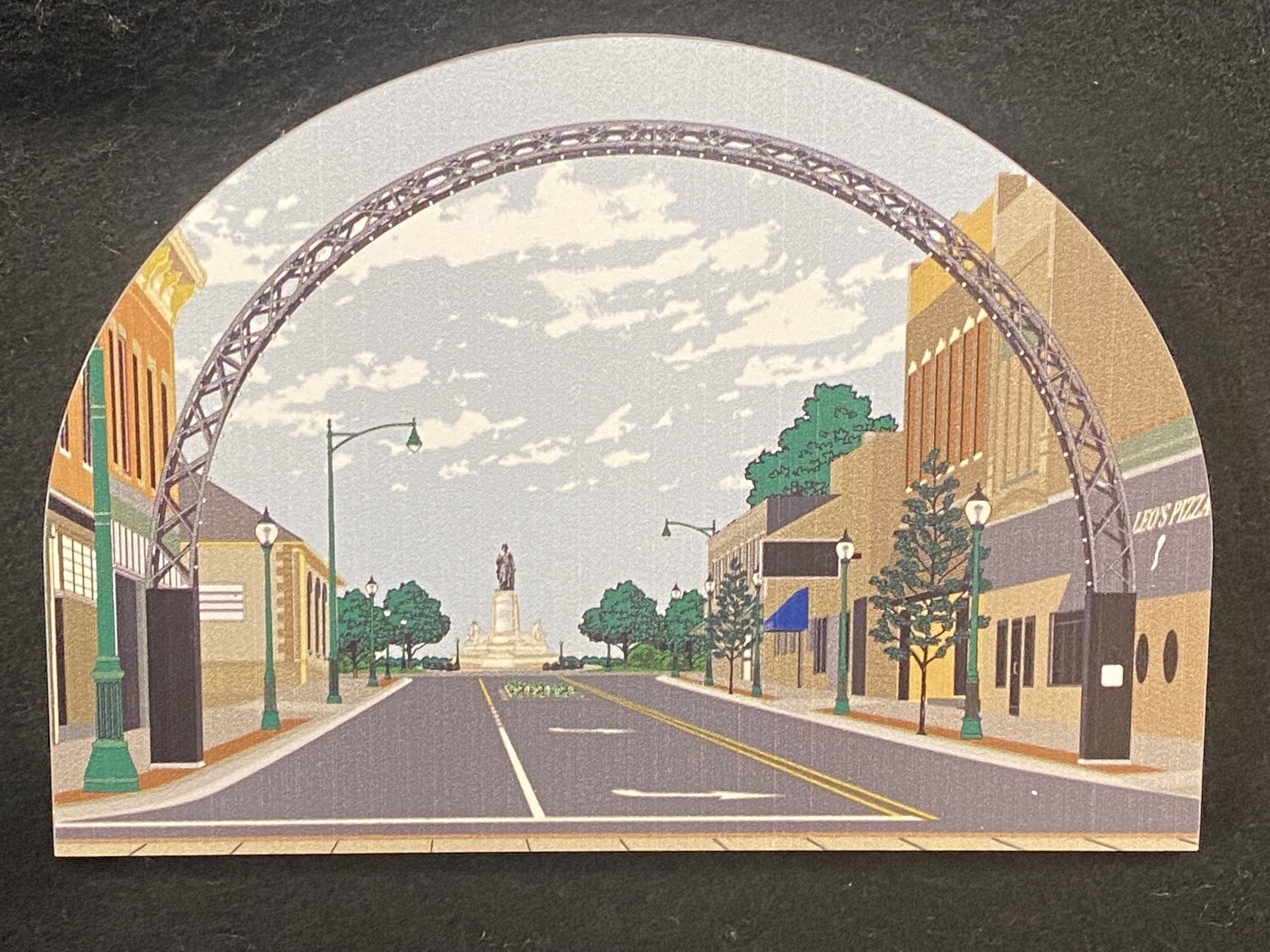 Limited Edition Wooden Arch Cut-Out