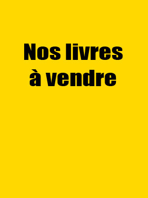 Nos livres à vendre