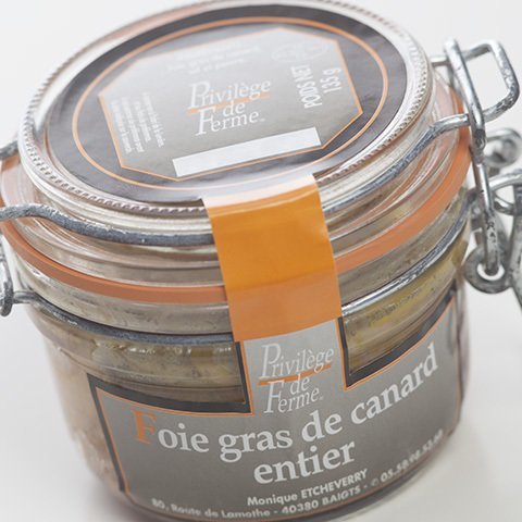 Foie Gras entier Bocal 135 g net