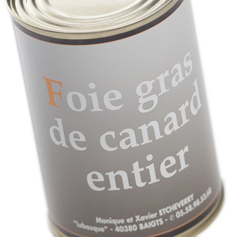 Foie Gras entier Boîte 370 g net