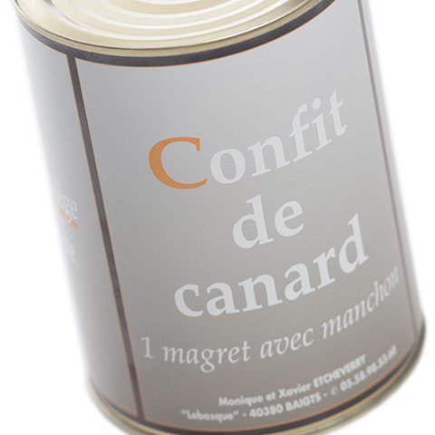 1 Magret avec manchon