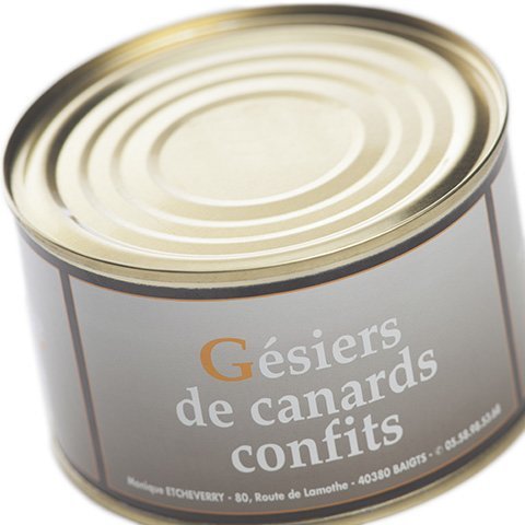 Gésiers de canard confits 400 g