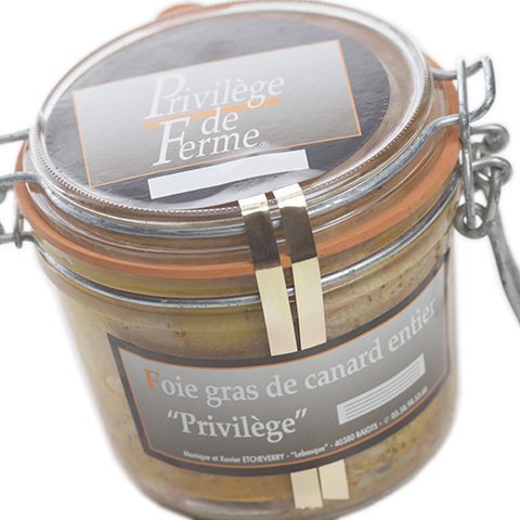 Foie Gras entier Privilège Bocal 500 g net