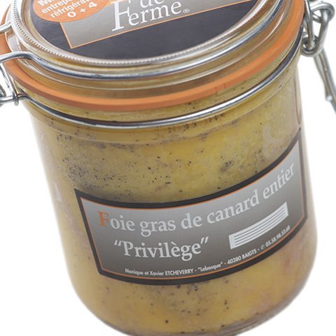Foie Gras entier Privilège Bocal 700 g net