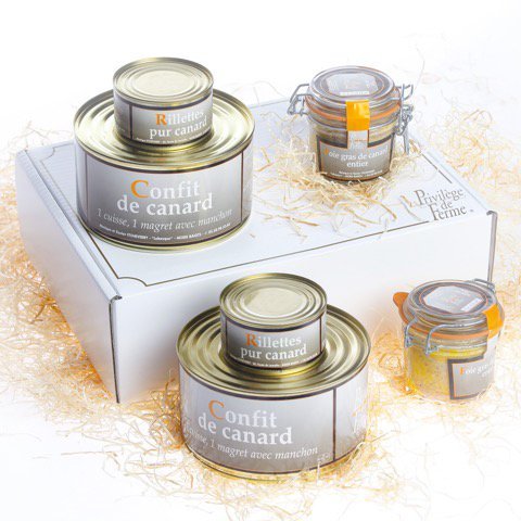 A - Coffret Canard cuisiné 6 boîtes