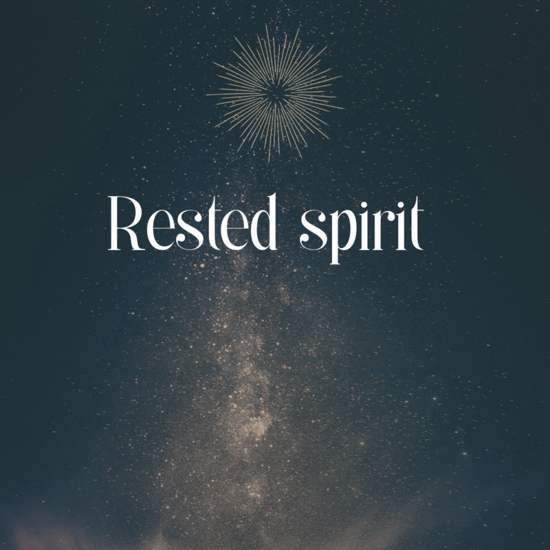 Forest floor rituals - Rested Spirit collection