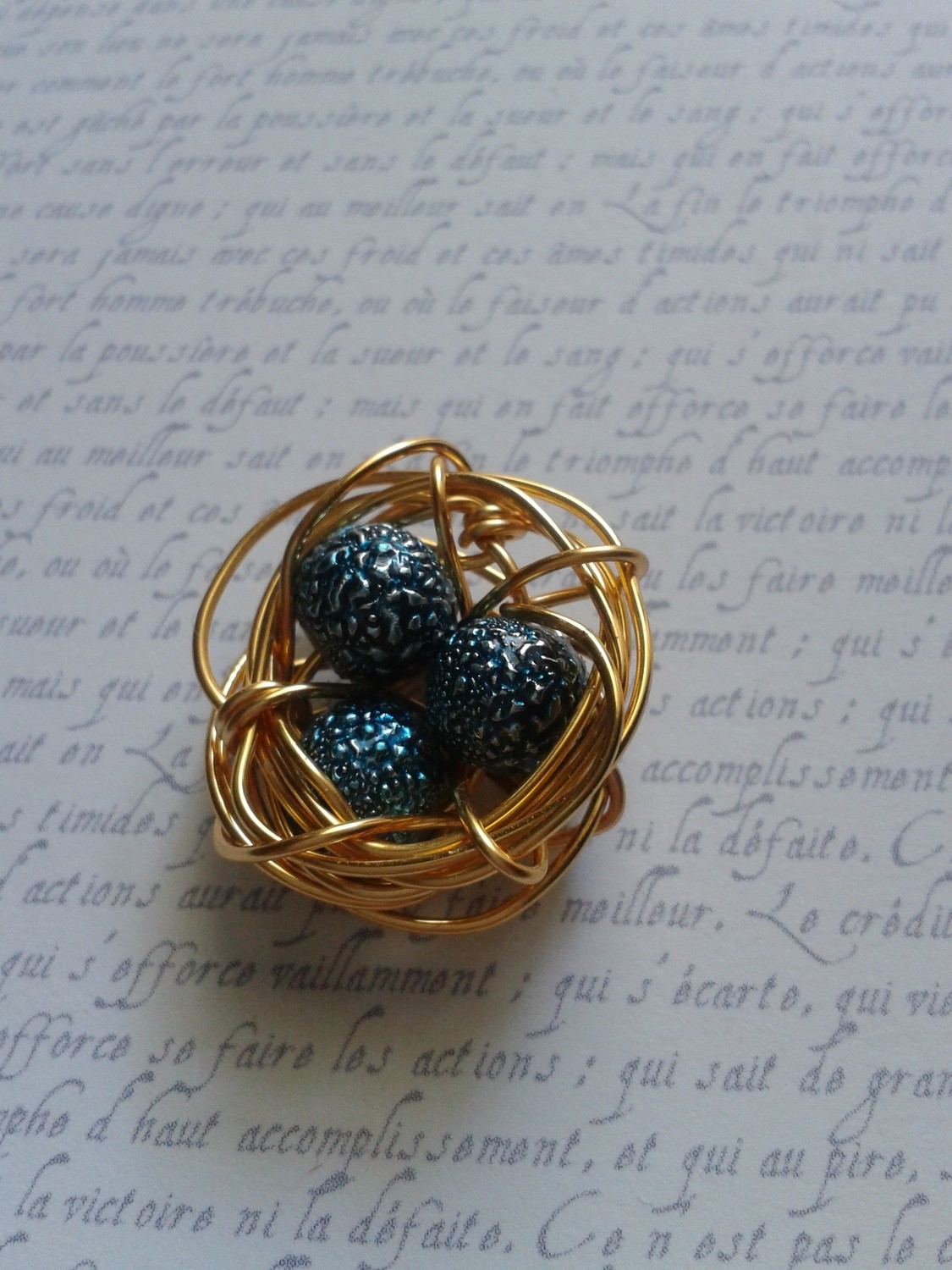 Bird Nest Pendant