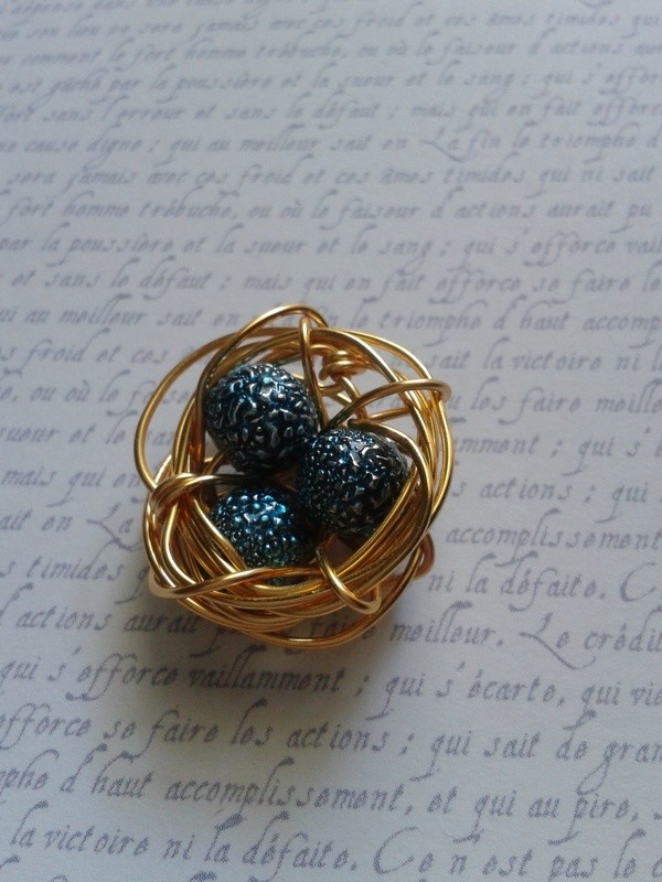 Bird Nest Pendant