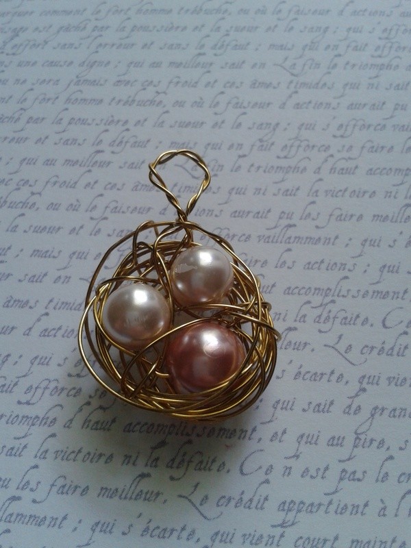 Bird Nest Pendant