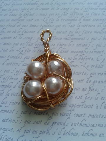 Bird Nest Pendant