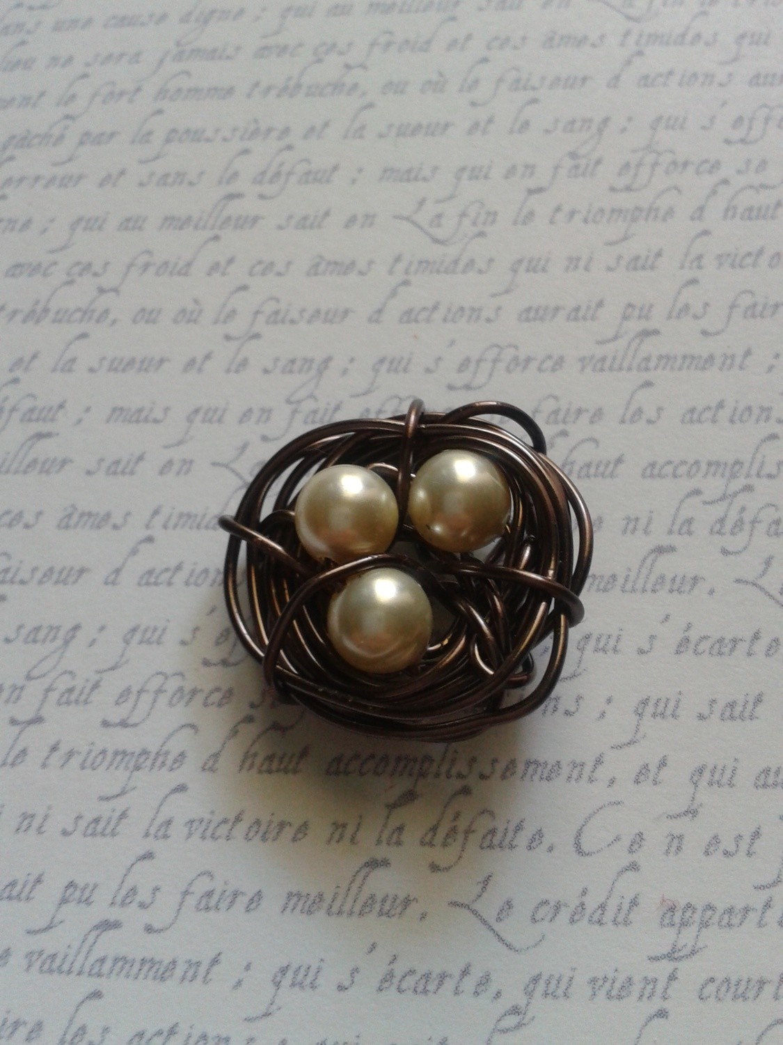 Bird Nest Pendant