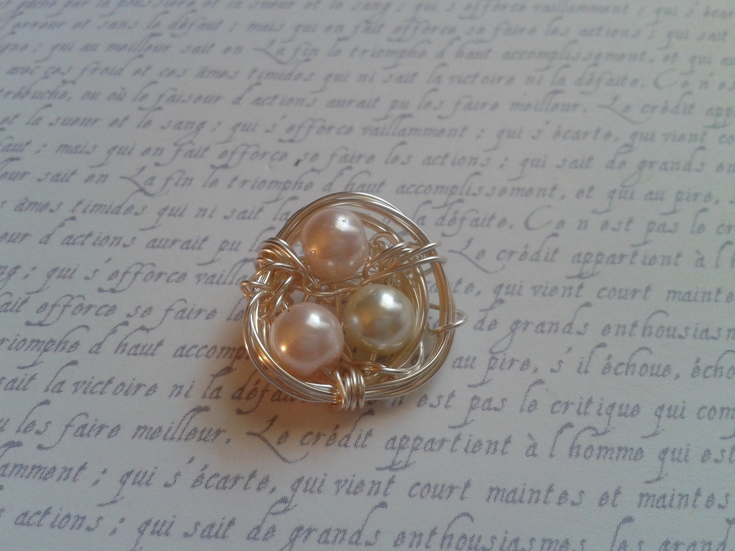 Bird Nest Pendant